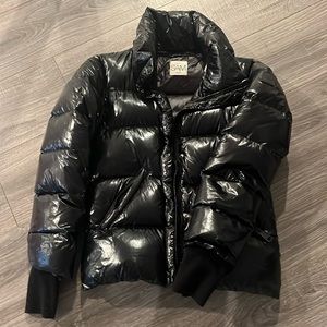 SAM size 16 girls black puffer jacket.  Used